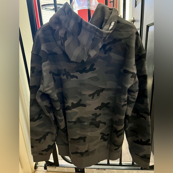 Vixxon black and gray camo hoodie, by Dixxon Flannel Co - Picture 2 of 5